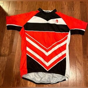 Paladino Red and Black Cycling Jersey